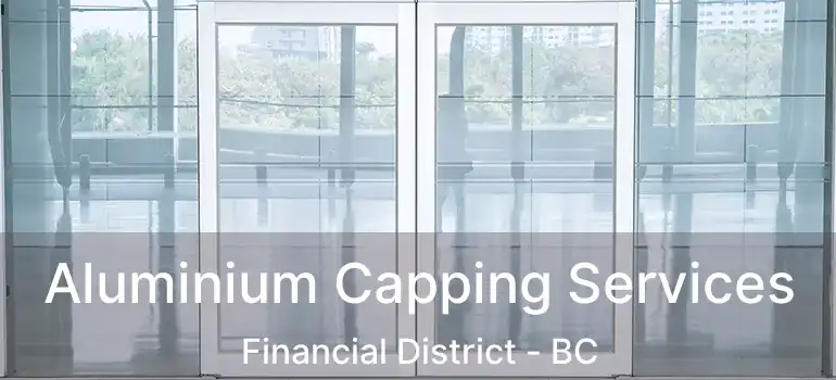  Aluminium Capping Services Financial District - BC