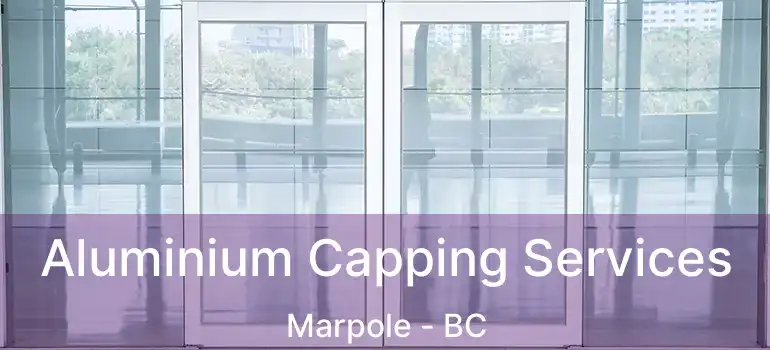  Aluminium Capping Services Marpole - BC