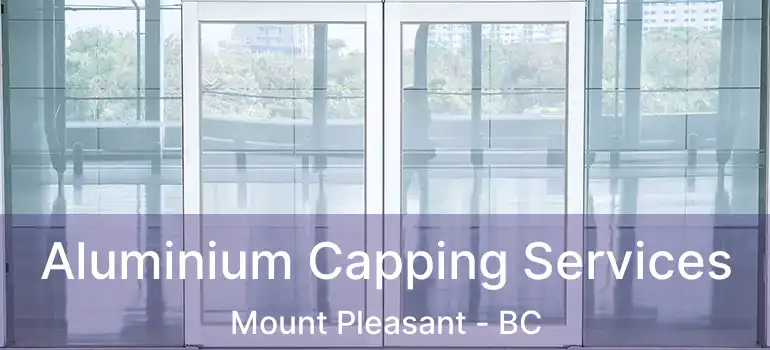  Aluminium Capping Services Mount Pleasant - BC