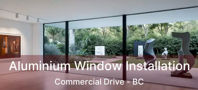  Aluminium Window Installation Commercial Drive - BC