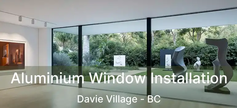  Aluminium Window Installation Davie Village - BC