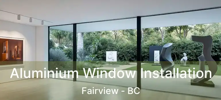  Aluminium Window Installation Fairview - BC