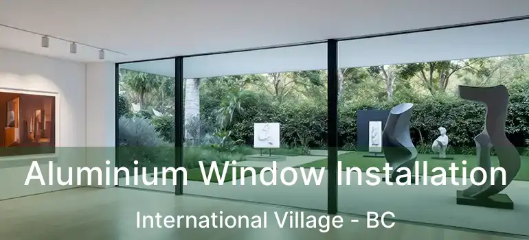  Aluminium Window Installation International Village - BC