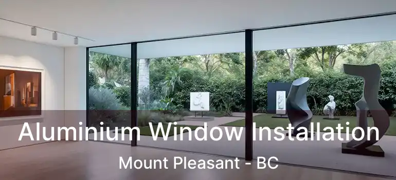  Aluminium Window Installation Mount Pleasant - BC