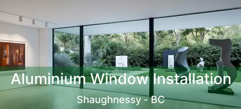 Aluminium Window Installation Shaughnessy - BC