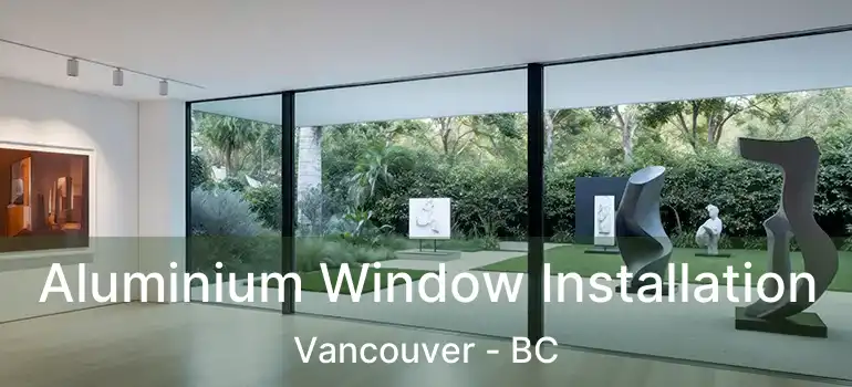  Aluminium Window Installation Vancouver - BC