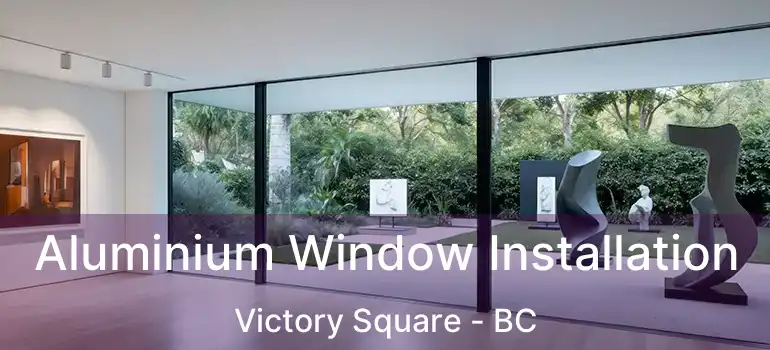  Aluminium Window Installation Victory Square - BC