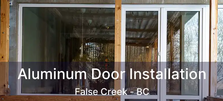  Aluminum Door Installation False Creek - BC