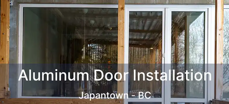  Aluminum Door Installation Japantown - BC