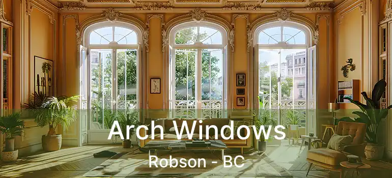  Arch Windows Robson - BC