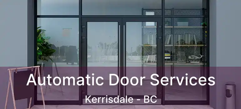 Automatic Door Services Kerrisdale - BC