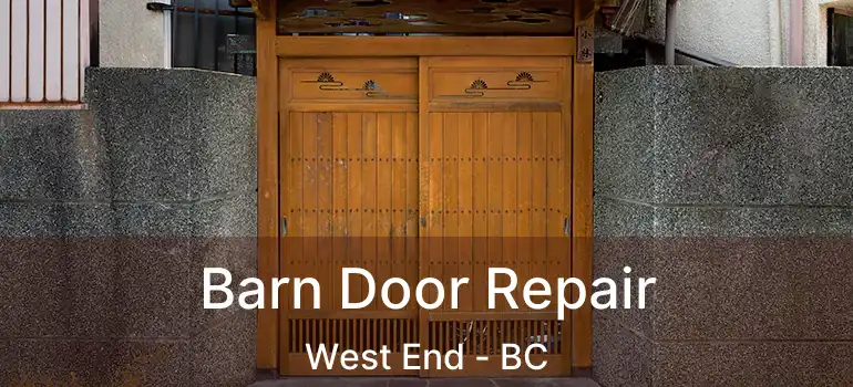  Barn Door Repair West End - BC