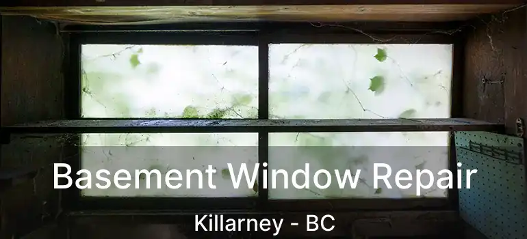  Basement Window Repair Killarney - BC