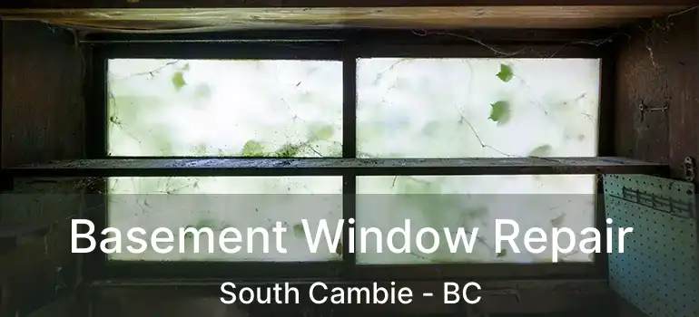  Basement Window Repair South Cambie - BC