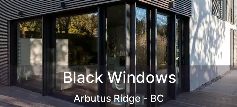 Black Windows Arbutus Ridge - BC