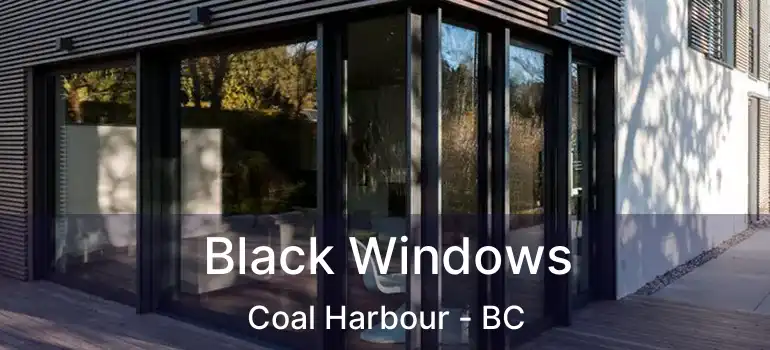  Black Windows Coal Harbour - BC