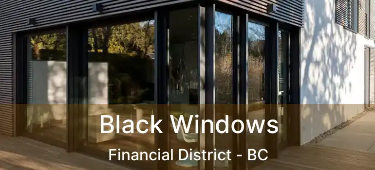  Black Windows Financial District - BC