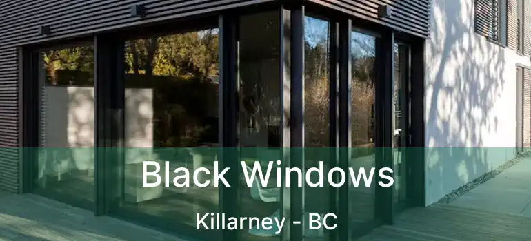  Black Windows Killarney - BC