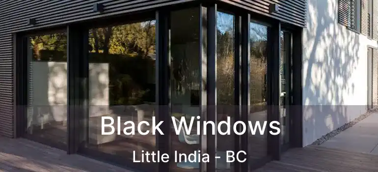  Black Windows Little India - BC