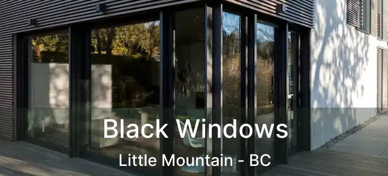  Black Windows Little Mountain - BC
