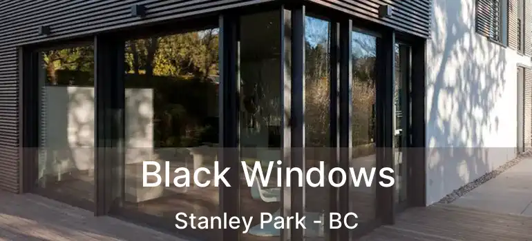  Black Windows Stanley Park - BC