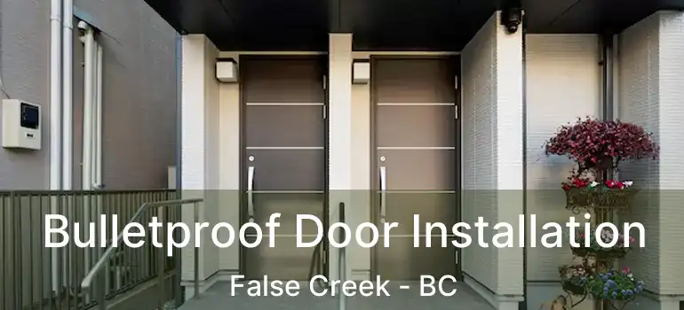  Bulletproof Door Installation False Creek - BC