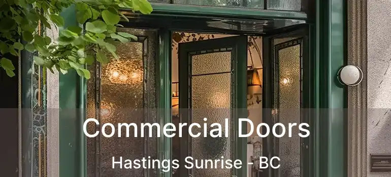  Commercial Doors Hastings Sunrise - BC