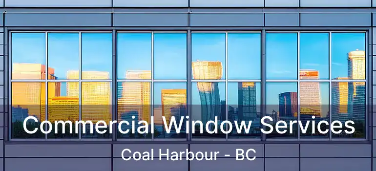  Commercial Window Services Coal Harbour - BC