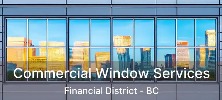  Commercial Window Services Financial District - BC