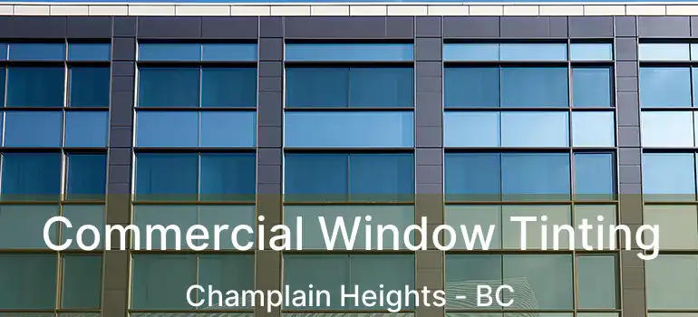  Commercial Window Tinting Champlain Heights - BC