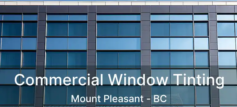  Commercial Window Tinting Mount Pleasant - BC