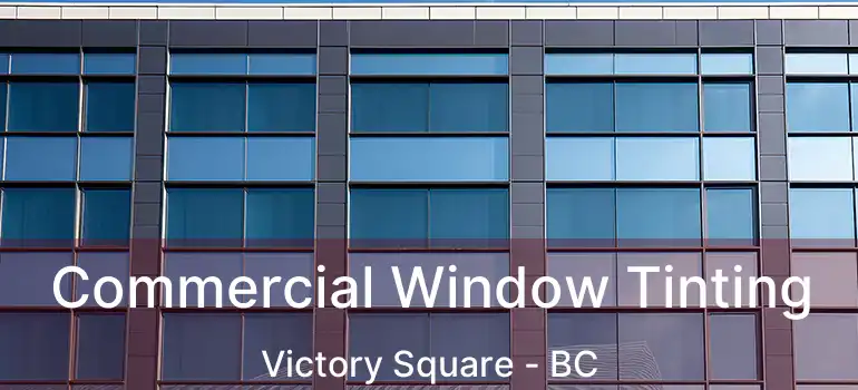  Commercial Window Tinting Victory Square - BC