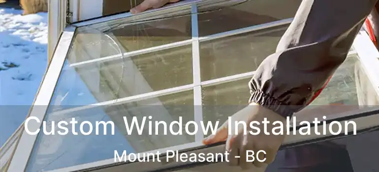  Custom Window Installation Mount Pleasant - BC