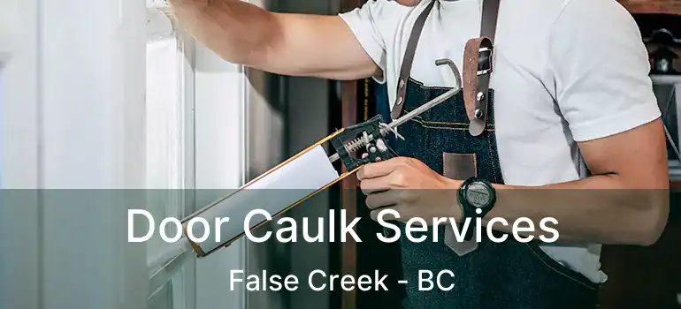  Door Caulk Services False Creek - BC