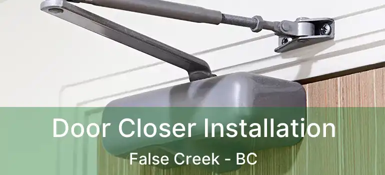  Door Closer Installation False Creek - BC