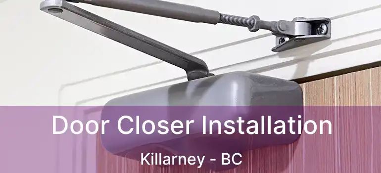  Door Closer Installation Killarney - BC