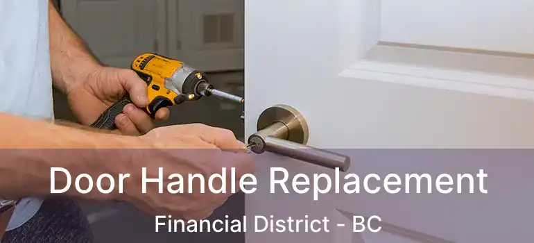  Door Handle Replacement Financial District - BC