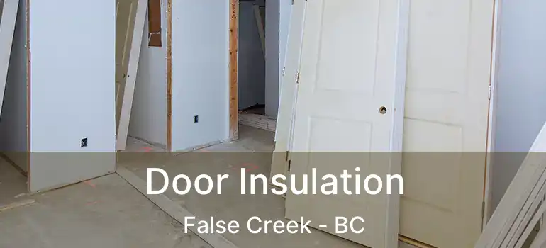  Door Insulation False Creek - BC