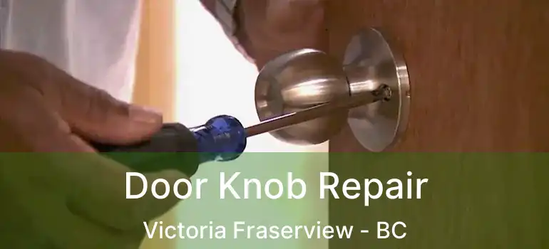  Door Knob Repair Victoria Fraserview - BC