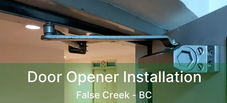 Door Opener Installation False Creek - BC