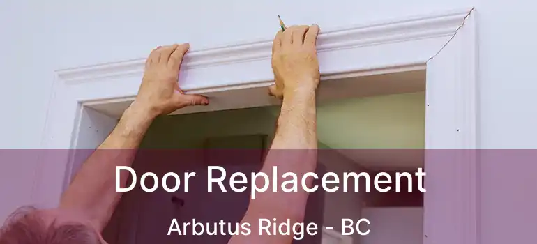  Door Replacement Arbutus Ridge - BC