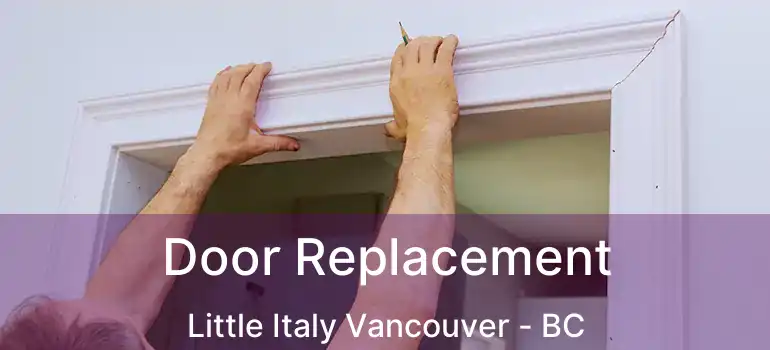  Door Replacement Little Italy Vancouver - BC