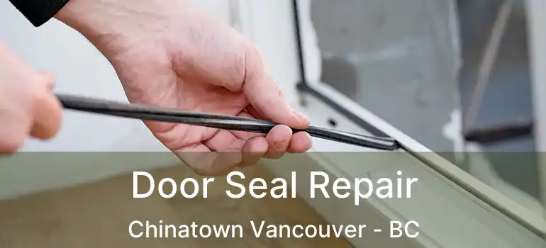  Door Seal Repair Chinatown Vancouver - BC