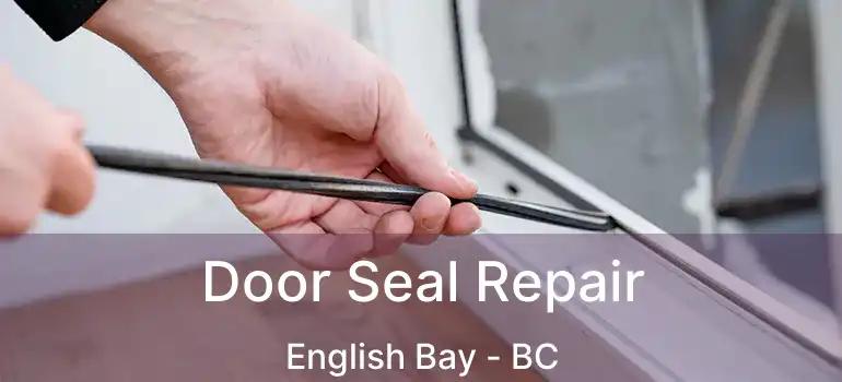  Door Seal Repair English Bay - BC