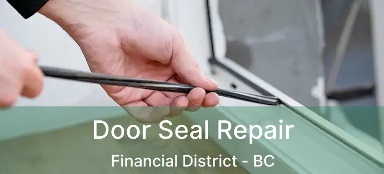  Door Seal Repair Financial District - BC