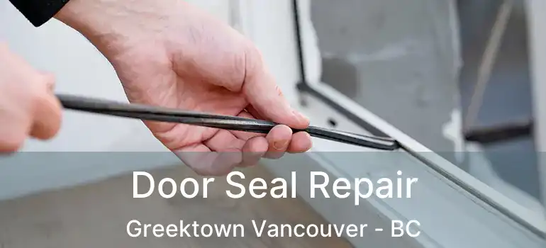  Door Seal Repair Greektown Vancouver - BC