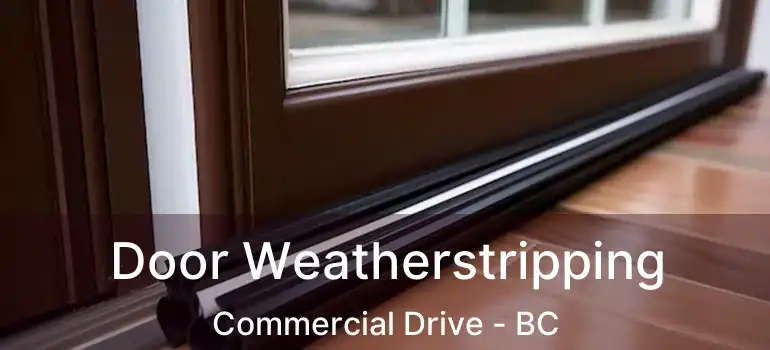  Door Weatherstripping Commercial Drive - BC