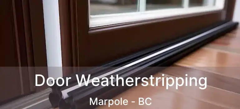  Door Weatherstripping Marpole - BC