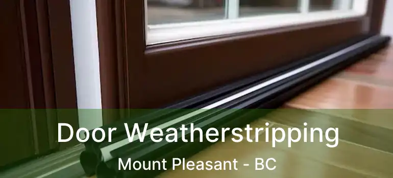  Door Weatherstripping Mount Pleasant - BC