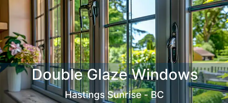  Double Glaze Windows Hastings Sunrise - BC